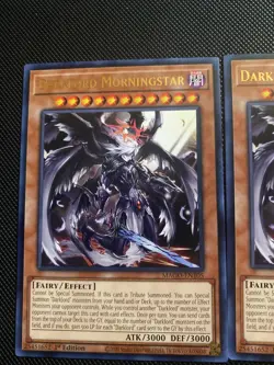 Yugioh! X3 Darklord Morningstar - MAGO-EN105 - Rare - 1st Edition Near Mint - Image 2