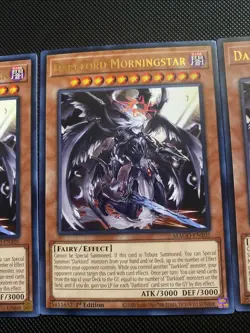 Yugioh! X3 Darklord Morningstar - MAGO-EN105 - Rare - 1st Edition Near Mint - Image 3
