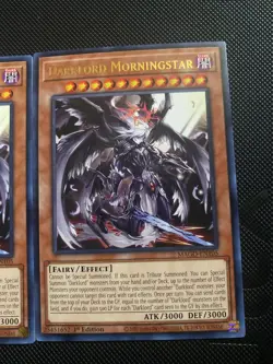 Yugioh! X3 Darklord Morningstar - MAGO-EN105 - Rare - 1st Edition Near Mint - Image 4