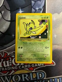(SW) Pokemon TCG Celebi Neo Revelation 16/64 Regular Unlimited Rare VLP - Image 1