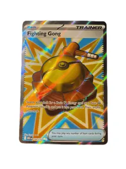 Pokemon Fighting Gong 168/132 Me01: Mega Evolution Ultra Rare Holo NM Art - Image 1