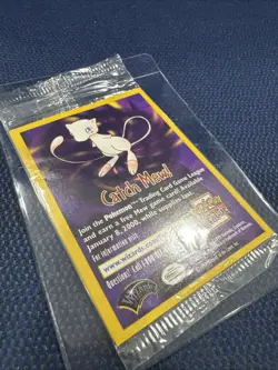 CLEAN Mewtwo Pokemon WB Gold Stamped #3 1999 First Movie Black Star Promo - Image 1
