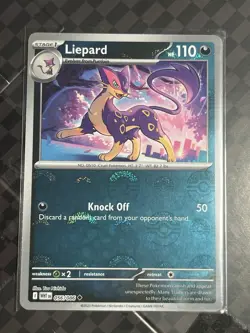 Pokemon Liepard (Poke Ball Pattern) Uncommon SV: White Flare 056/086 NM x1 - Image 1