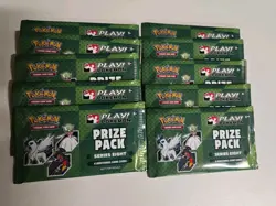 10x - Play! Pokemon Prize Pack Series 8 *SEALED* Promo Packs - Image 1