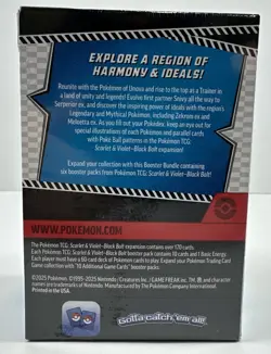 Pokemon TCG Scarlet & Violet Black Bolt Booster Bundle Zekrom Sealed - Image 2