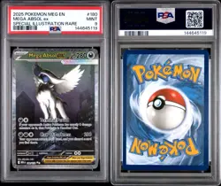 Pokemon TCG Mega Absol EX 180/132 Special Illustration Rare Mega Evolution PSA 9 - Image 3