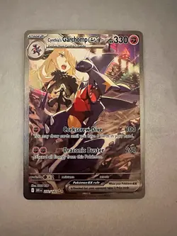 Pokemon Cynthia's Garchomp EX 232/182 Destined Rivals Holo 330 HP Rare - Image 1