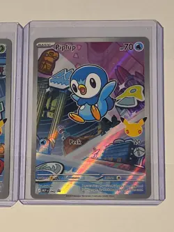 Pokemon TCG First Partner Illustration Collection Series 1 Gen 4 Sinnoh Starters - Image 4