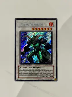 Yu-Gi-Oh TCG Nitro Warrior (Secret Rare, 1ST Edition) [Ungraded] - Image 1