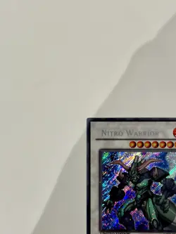Yu-Gi-Oh TCG Nitro Warrior (Secret Rare, 1ST Edition) [Ungraded] - Image 3
