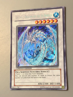 yugioh Brionac, Dragon of the Ice Barrier HA01-EN022 Secret Limited Ed near mint - Image 3