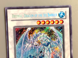 yugioh Brionac, Dragon of the Ice Barrier HA01-EN022 Secret Limited Ed near mint - Image 5