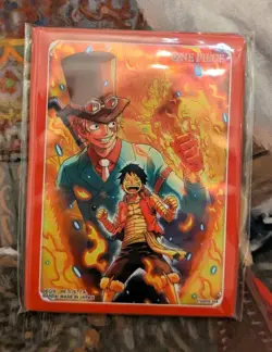 One Piece Card Game - Sabo and Luffy - Promotional Sleeves - Image 1