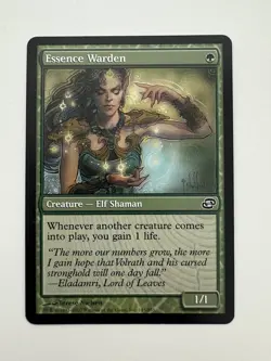 Essence Warden MTG Magic the Gathering Card NM Near Mint PLC - Image 1