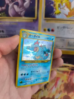 Pokemon Karte Card Impergator Feraligatr Neo Genesis 2000 Holo Wot japanese Exc+ - Image 4