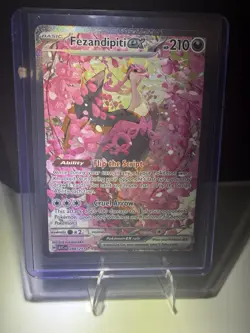 Pokemon TCG Fezandipiti ex Holo ASC #288/217 Basic Card English Ascended heros - Image 1