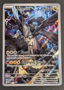 2026 N's Zekrom 031 MEP Ascended Heros ETB Promo - Pokemon Center Stamped NM - Image 1