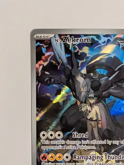 2026 N's Zekrom 031 MEP Ascended Heros ETB Promo - Pokemon Center Stamped NM - Image 3