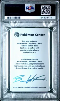 2025 Pokemon Center x Bear Walker Sylveon Collection Card | PSA 10 - Image 2