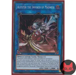 Yugioh Aleister the Invoker of Madness SHVA-EN020 Secret Rare 1st Edition NM - Image 1