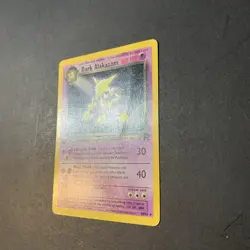 Dark Alakazam - 18/82 - Rare 1st Edition - Team Rocket Pokemon Card MP/HP - Image 3