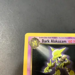 Dark Alakazam - 18/82 - Rare 1st Edition - Team Rocket Pokemon Card MP/HP - Image 4