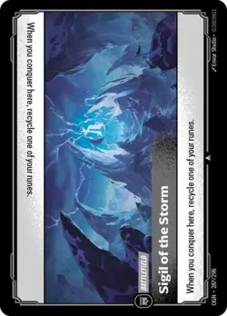 ~ Sigil of the Storm ~ Normal ~ Riftbound: Origins - Image 1