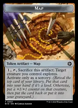 1x Map - Token NM Eng MTG - Outlaws Thunder Junction - Image 1