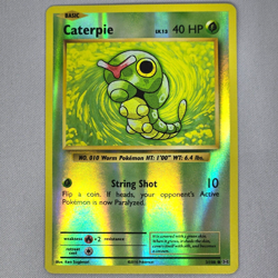 Caterpie 3/108 XY Evolutions Reverse Holo Common Pokemon Card TCG English LP - Image 1