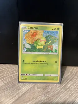 2019 Pokemon TCG Caterpie Holo McDonalds Card 1/12 - Image 1