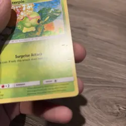 2019 Pokemon TCG Caterpie Holo McDonalds Card 1/12 - Image 2