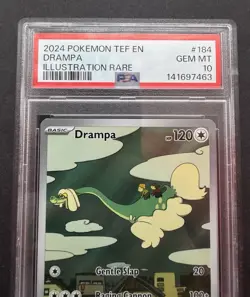 *PSA 10* Drampa 184/162 - Temporal Forces - IR Gem Mint - Pokemon Card - Image 2