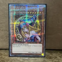 Yugioh Dark Magician Girl MP24-EN009 Quarter Century Secret Rare 1st Edition NM - Image 1