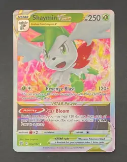 Pokemon Card Shaymin VSTAR 014/172 Brilliant Stars - Near Mint - Image 1
