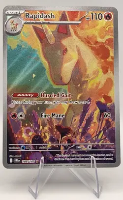 Rapidash 189/182 (NM) - SV10: Destined Rivals - Illustration Rare - Pokemon TCG - Image 1