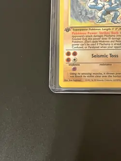 Rare 1st Edition Machamp Holo | 8/102 | Pokemon TCG | Base Set | Lightly Played - Image 2