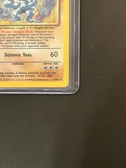 Rare 1st Edition Machamp Holo | 8/102 | Pokemon TCG | Base Set | Lightly Played - Image 3