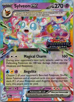 Sylveon ex - (Prismatic Evolutions Stamp) 041/131 Pokemon TCG Promo NM - Image 1
