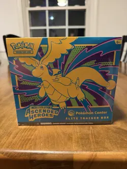 Tiny Hole in Plastic Ascended Heroes Pokemon Center ETB Sealed Elite Trainer Box - Image 2