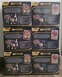 Pokemon Mega Evolutions ETB Elite Trainer Box TCG Lucario Gardevoir (LOT 6x) - Image 2