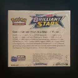 Pokemon TCG Brilliant Stars Booster box 36 Packs Sealed Brand New - Image 3