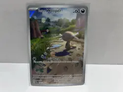 2025 Pokemon Phantasmal Flames Paldean Wooper Illustration Rare #102/094 - Image 1
