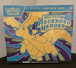 Pokemon TCG Mega Evolution Ascended Heroes Elite Trainer Box English - Image 1