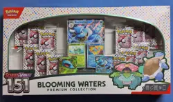 Pokemon TCG Scarlet & Violet 151 Blooming Waters Premium Collection Box Sealed - Image 1