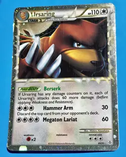 Pokemon TCG Ursaring Prime Unleashed 89/95 Holo Holo Rare Prime - Image 2