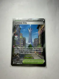 Lumiose City Full Art Trainer Rare 111/088 Pokemon ME03: Perfect Order - Image 1