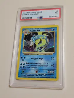 Gyarados - Pokemon Base Set #6 - Near Mint PSA 7 - Image 1
