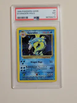Gyarados - Pokemon Base Set #6 - Near Mint PSA 7 - Image 2