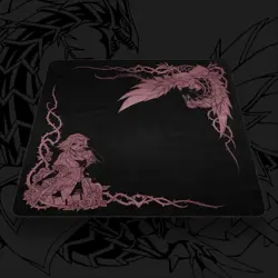 Pvramid The Black Rose Witch Platinum Nightshade Yu-Gi-Oh! Akiza Cloth Playmat - Image 1