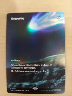 Meteorite (Borderless) #54 (NM) TLE Magic MTG Foil - Image 1